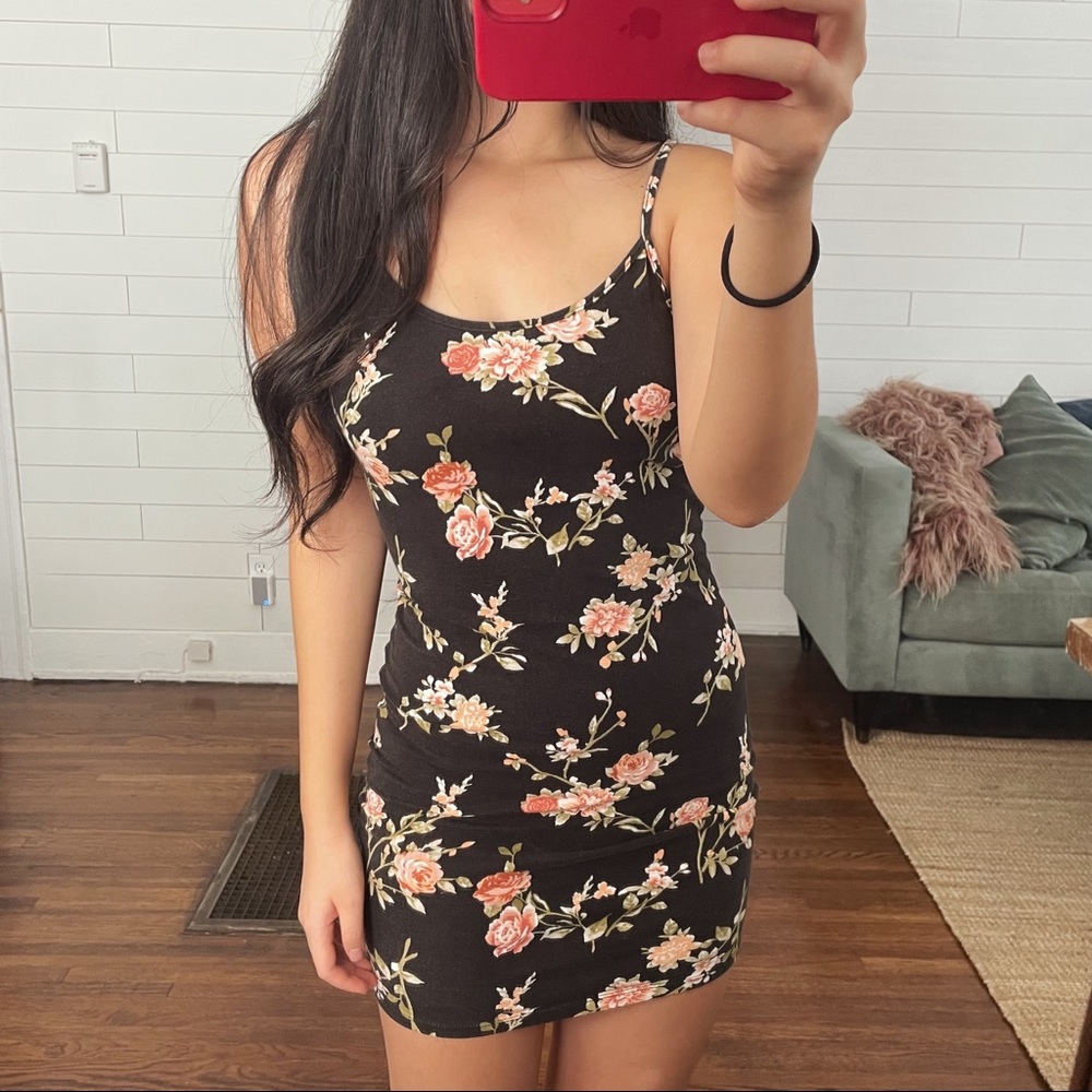 Forever 21 floral mini dress